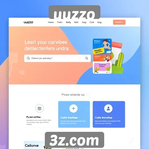 Análise da interface do site Uuzzo